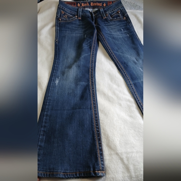 Rock Revival Women's Indigo Boot Cut Jeans - Picture 7 of 13